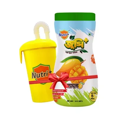 Nutri+ Juicee+ Mango Soft Drinks Powder (Free Juice Pot)