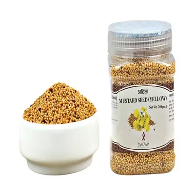 জমজম সরিষার বীজ (হলুদ) Zamzam Mustard Seed (Yellow)